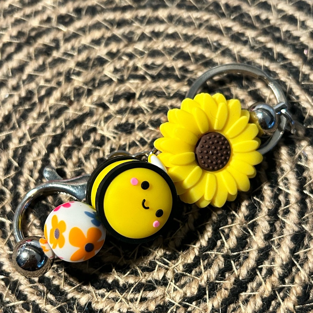 Cute Bee Keychain